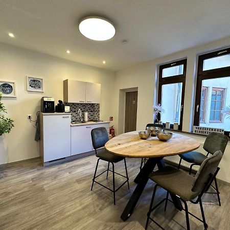 Gaestehaus Gluecksmoment Erfurt Esterno foto