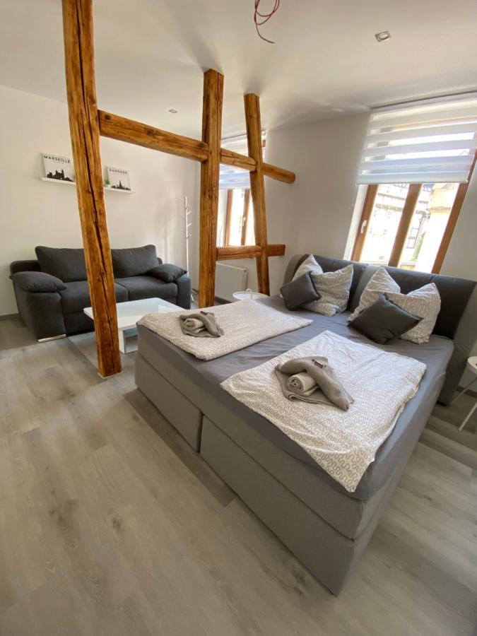 Gaestehaus Gluecksmoment Erfurt Esterno foto