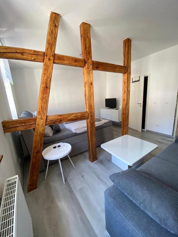Gaestehaus Gluecksmoment Erfurt Esterno foto