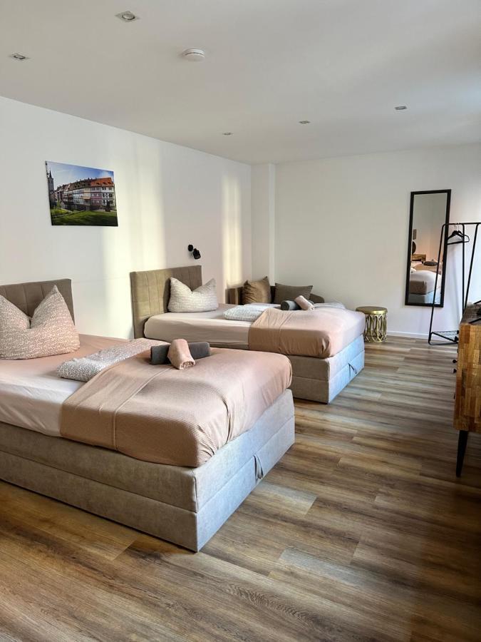 Gaestehaus Gluecksmoment Erfurt Esterno foto