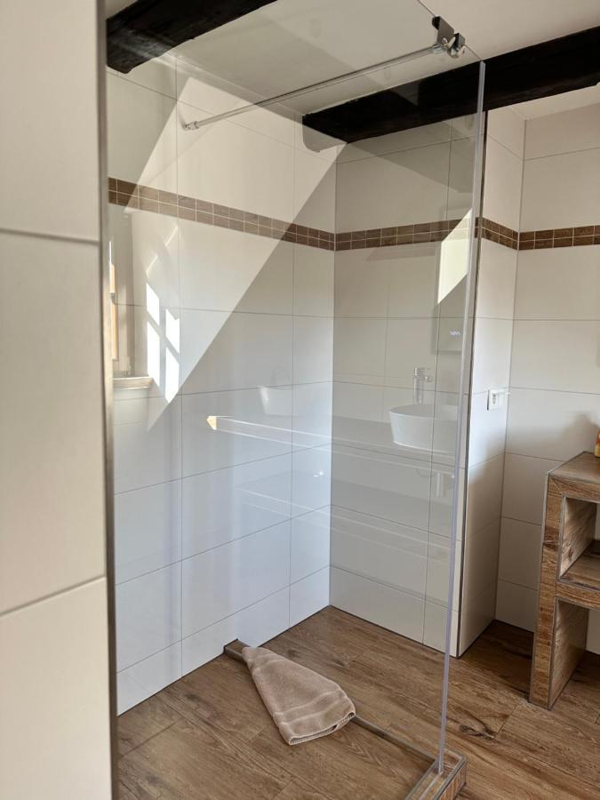 Gaestehaus Gluecksmoment Erfurt Esterno foto