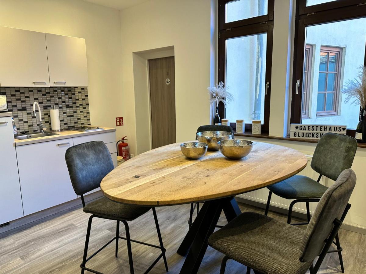 Gaestehaus Gluecksmoment Erfurt Esterno foto