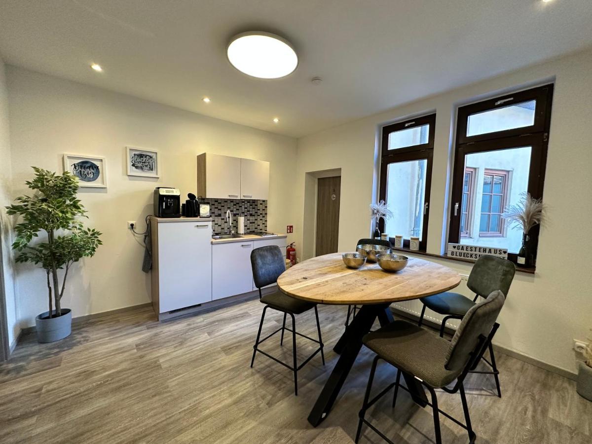 Gaestehaus Gluecksmoment Erfurt Esterno foto