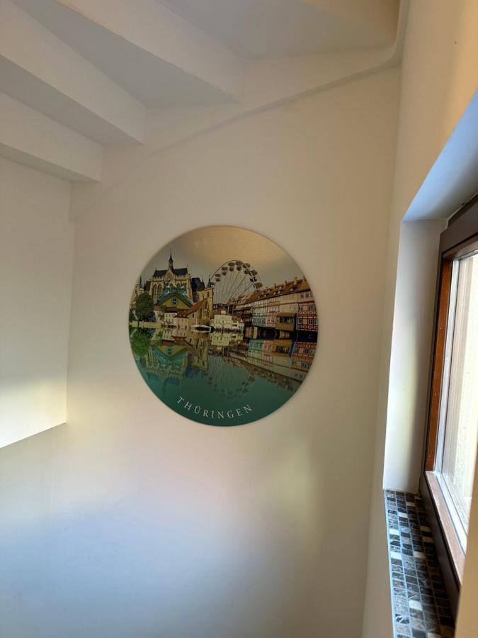 Gaestehaus Gluecksmoment Erfurt Esterno foto